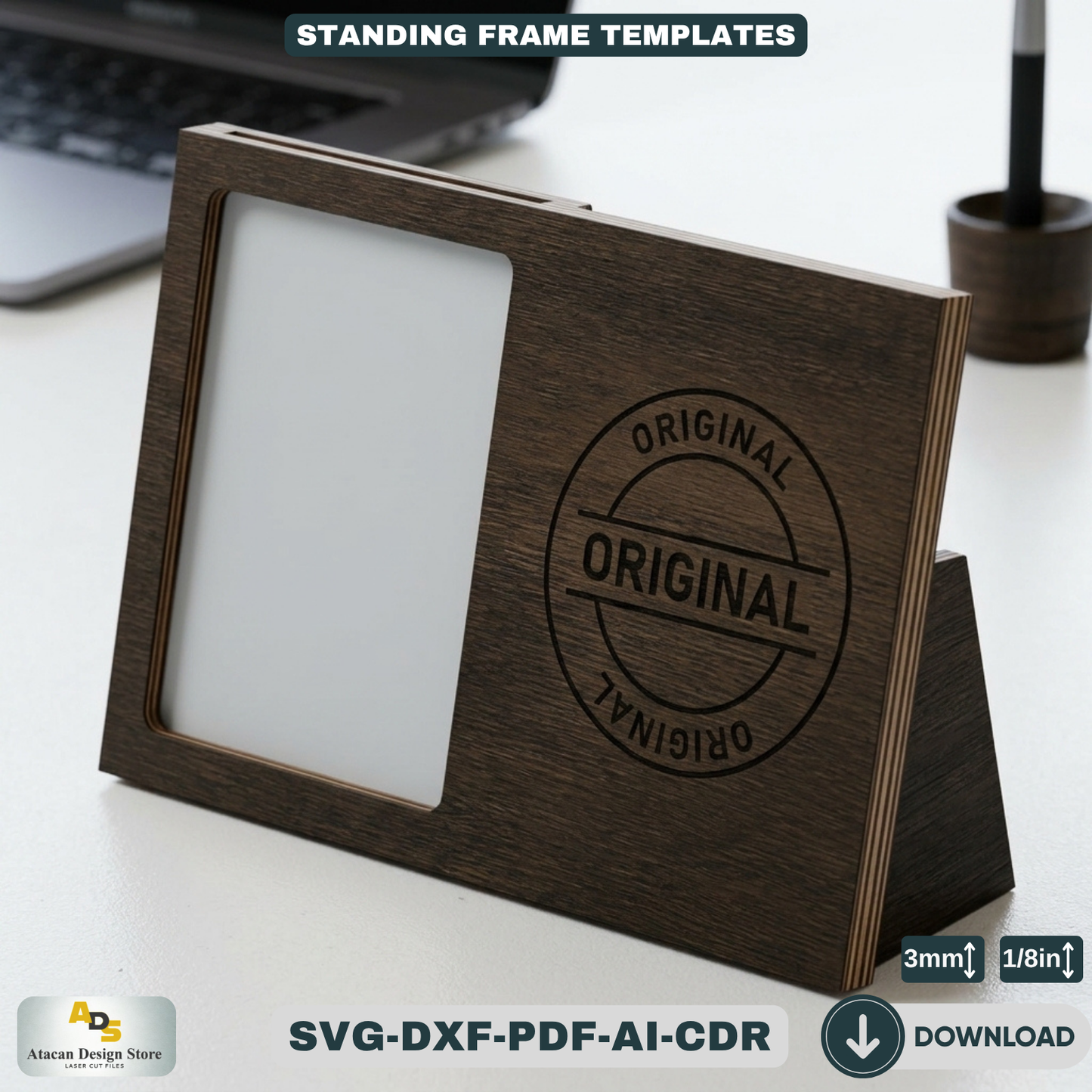 DIY Picture Frame Cutting Files - Personalized Photo Gift - Picture Frame Cut Plans 367