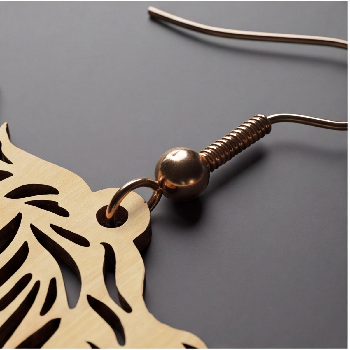 Highland Cow Earrings / Cute Highland Cow Earring Design Template / Jewelry Laser cut Files