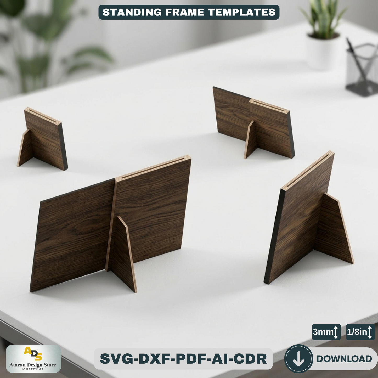DIY Picture Frame Cutting Files - Personalized Photo Gift - Picture Frame Cut Plans 367