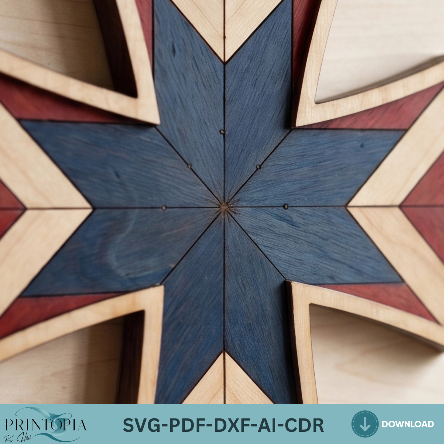 Patriotic Wood Cross Template 4th of July American Flag Quilt Block Decor Independence Day Freedom Sign