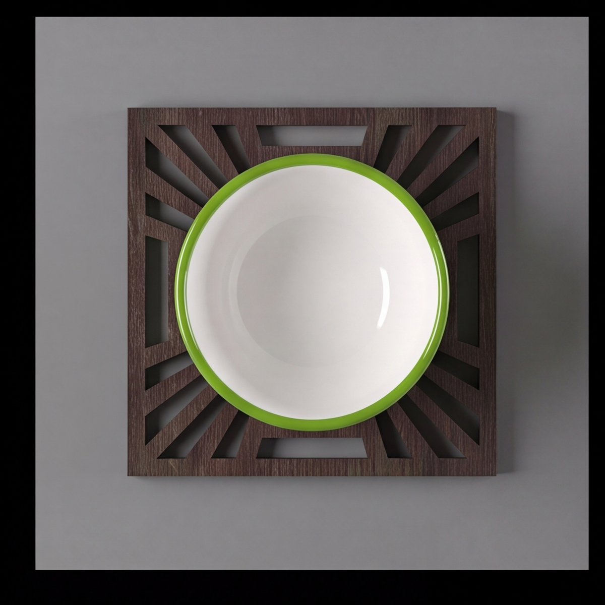 Drink Coasters and Wood Coaster Holder / Laser cut vector template / Home Decor Ornament Design 279