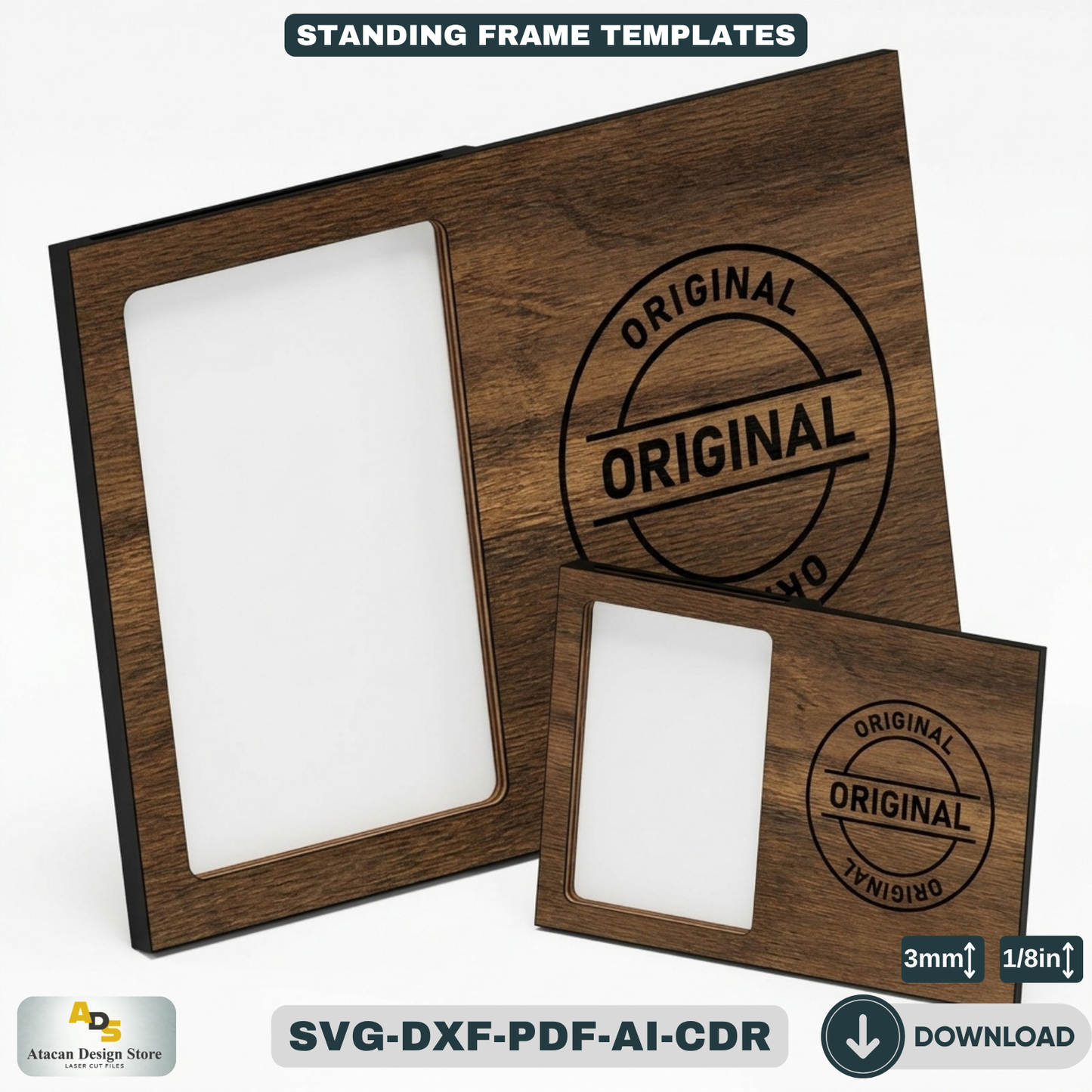 DIY Picture Frame Cutting Files - Personalized Photo Gift - Picture Frame Cut Plans 367