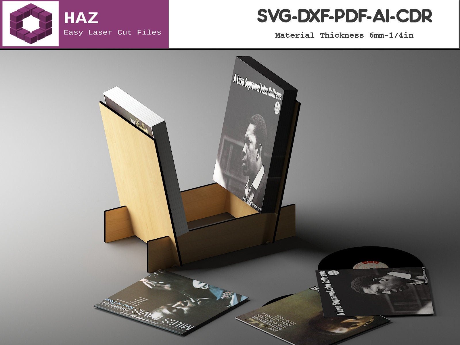 Vinyl Record Display Holder – atacandesignstore