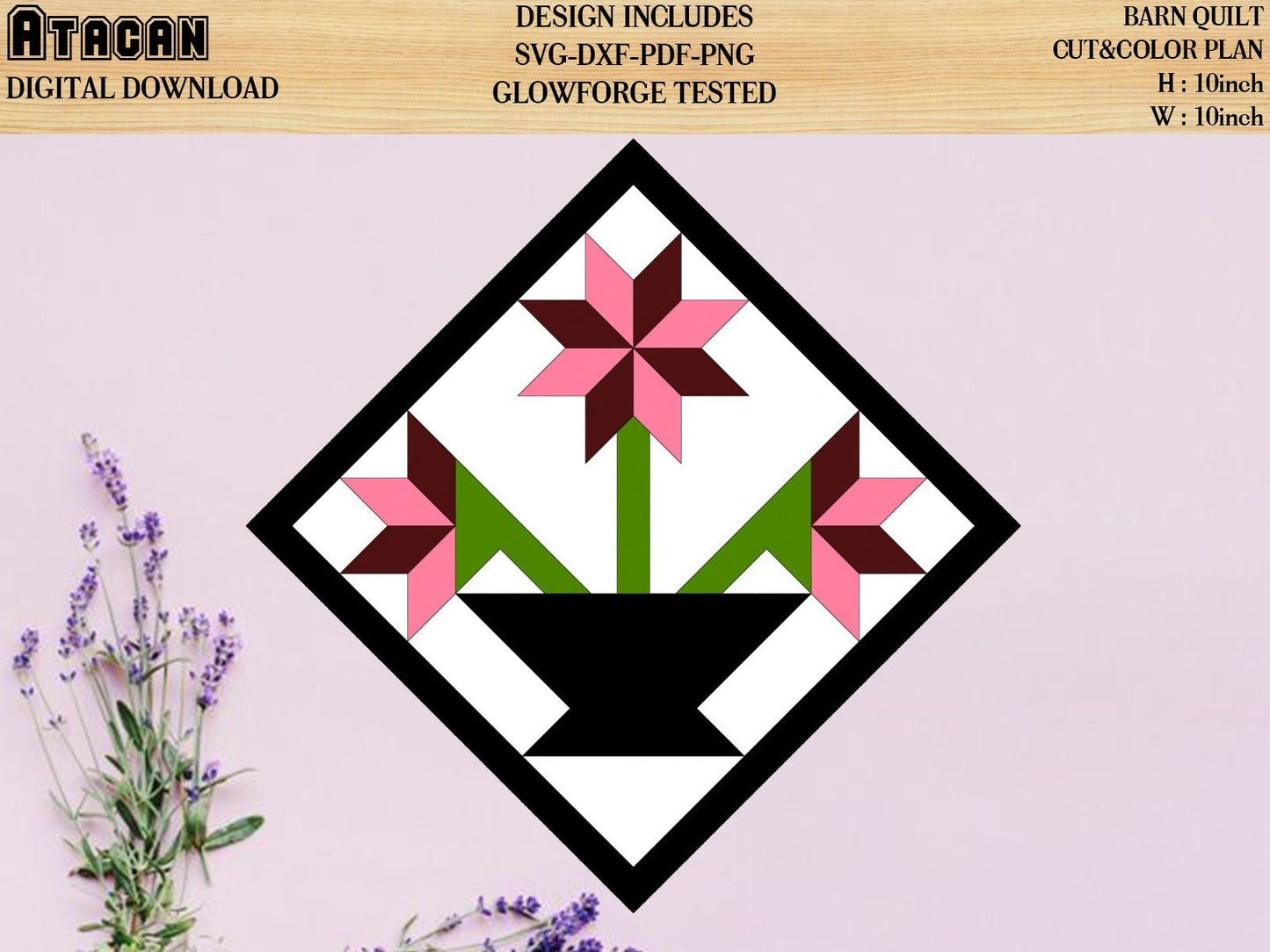 Barn Quilt svg Laser cut files for Glowforge projects inspired wall art Chevron Aztec Southwest Arrow designs Home decor mini quilt 003