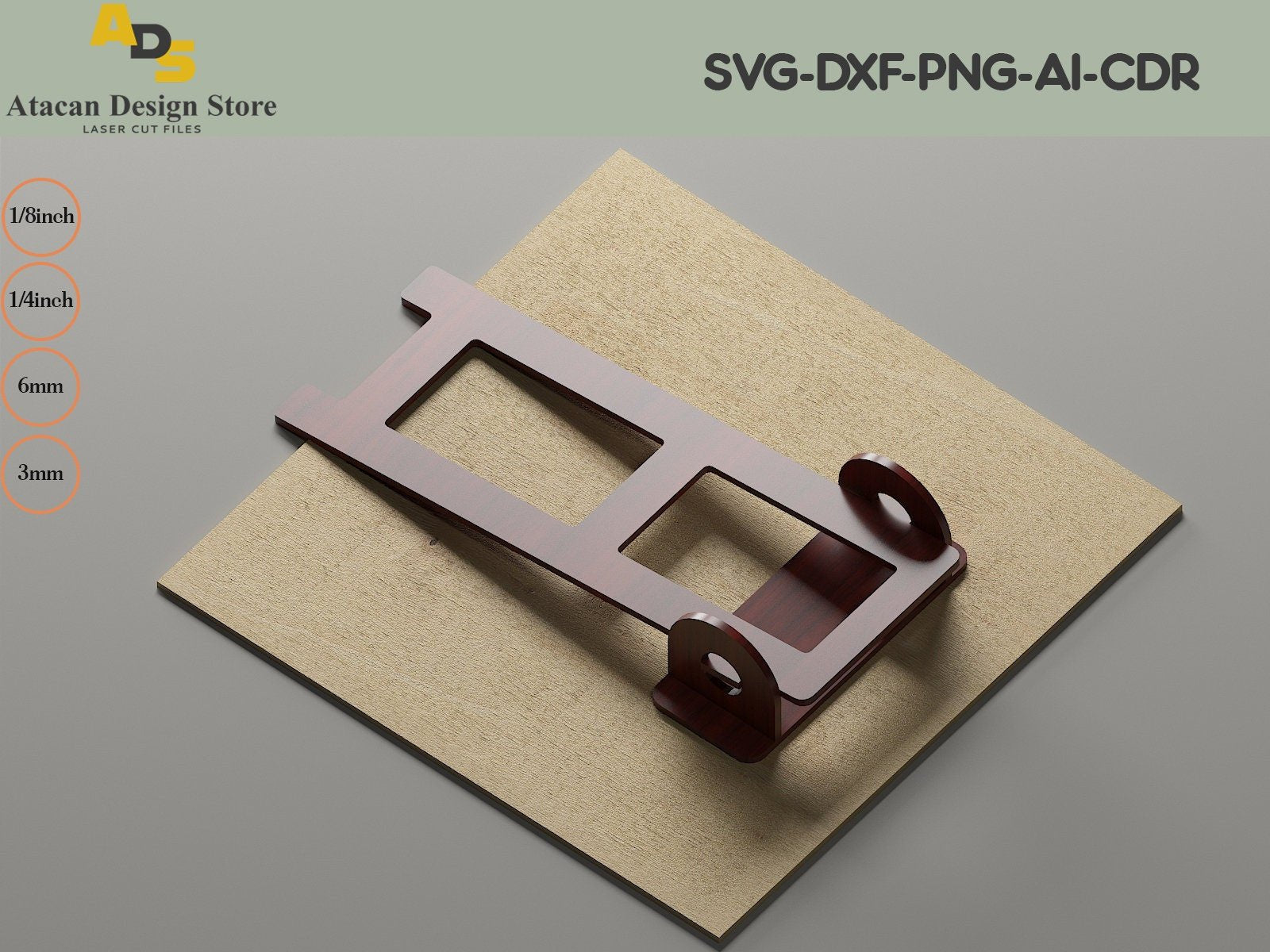 Easel Stand Backs - Photo Frame Stand Backs - Wood Easel Display Stand ...