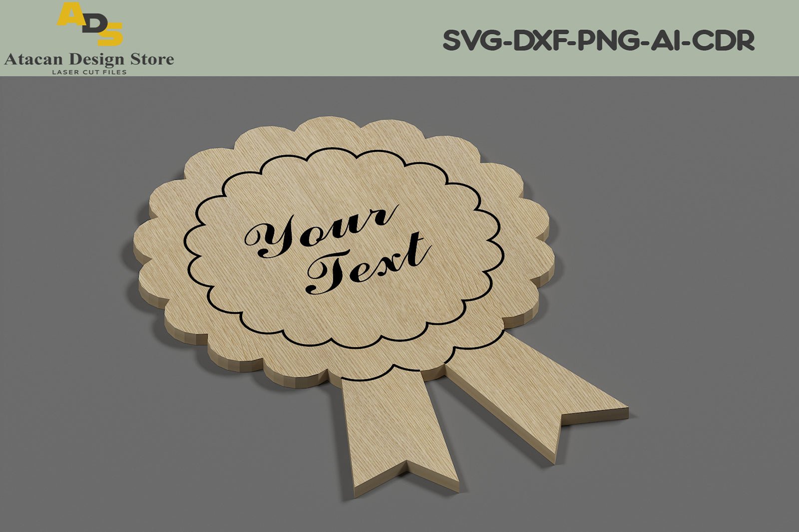 Hen Party Badges / Wooden Rosette laser cut plans / SVG DXF Ai CDR files 277