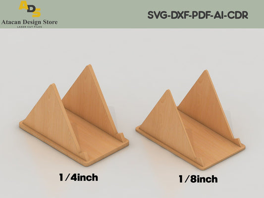 Laser cut Small Frame Holder svg / Easy to use glowforge files and laser cut files ADS107