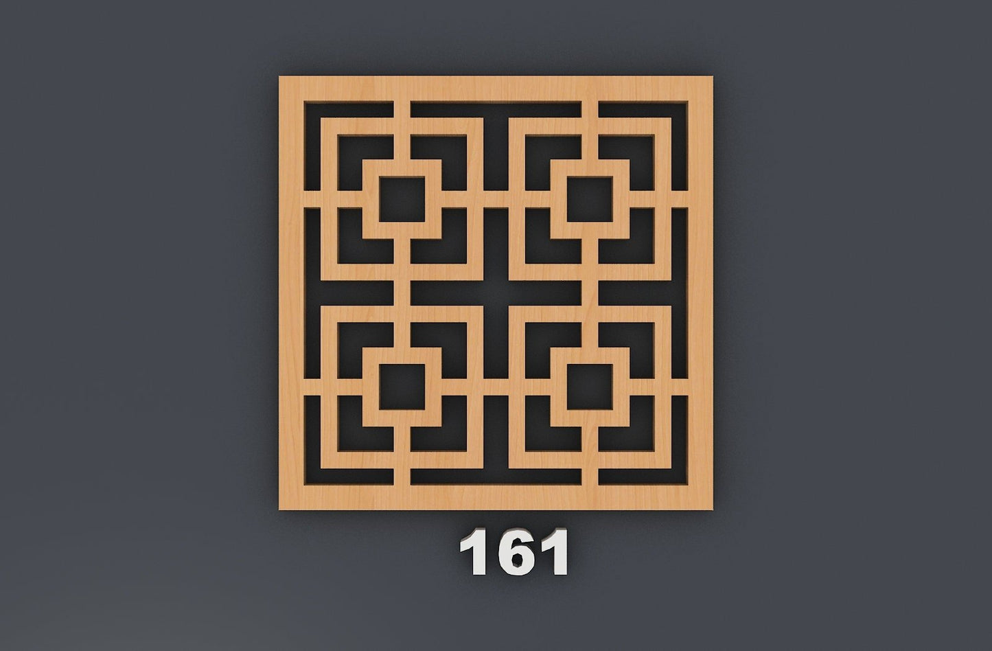Mandala Pattern Wood Metal Coasters / Wall Decor vector files / Laser cut Svg Cxf files / CNC Trivet Grill Cutting files 349