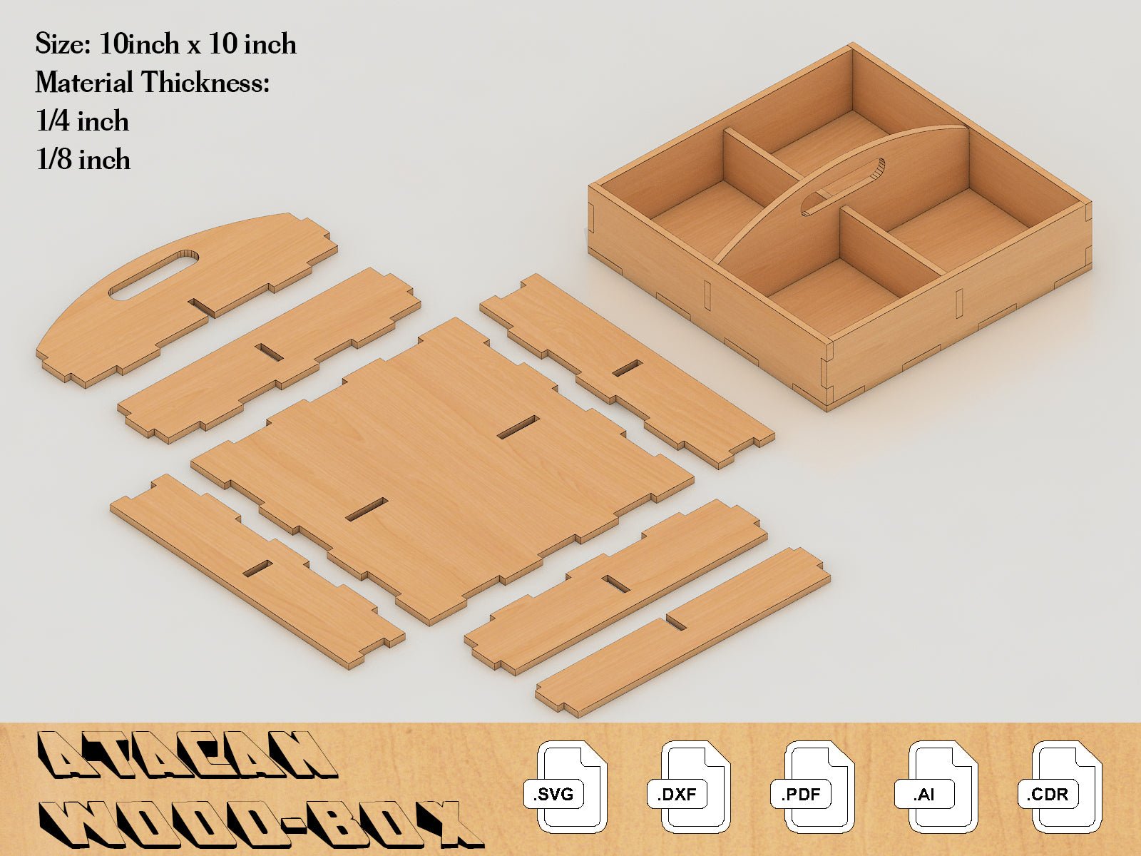 Serving Tray Svg file / Wooden Tray vector / Tray cut Plans 076