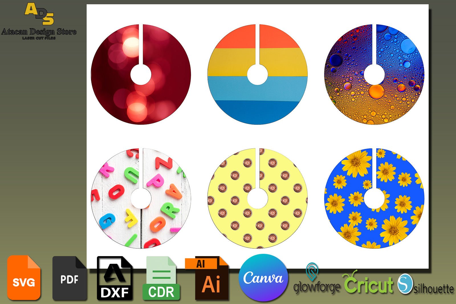 Wine Glass Tag Template / Drag and Drop Canva Editable Design / 8.5x11 and A4 Sheet Sublimation SVG DXF Ai CDR 323