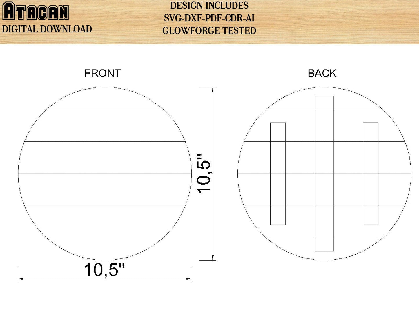 Wood Frame svg for glowforge - Wood Sign Frame svg, Laser cut frame SVG, Glowforge Frame SVG, Glowforge Laser Cut svg, Laser Cut frame 075